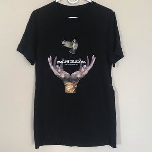 Imagine Dragons smoke + mirrors graphic T-shirt S